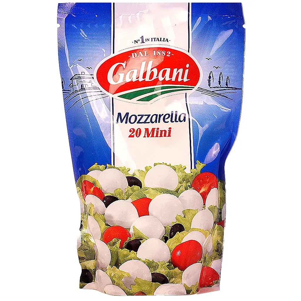 Сыр Galbani Моцарелла мини 45% 150 г.